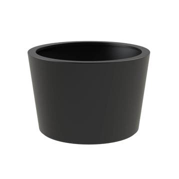 Polyester plantenbak Ø120x80cm - Met bodem, Tuin en Terras, Kunststof, 100 cm of meer, Rond, Nieuw