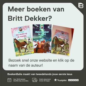Springen / Paardenpraat tv Britt & Esra - Britt Dekker, Verzenden, Zo goed als nieuw, Britt Dekker