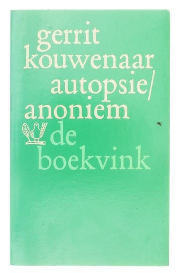 Autopsie, anoniem / De boekvink - Kouwenaar 9789021441108, Verzenden, Gelezen, Kouwenaar