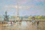 Christof Vevers (1962) - Paris ~ Place De La Concorde ~, Antiek en Kunst