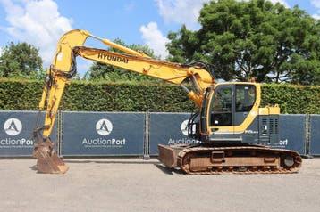 Veiling: Rupsgraafmachine Hyundai Robex145LCR-9 Diesel 115kW, Ophalen, Graafmachine