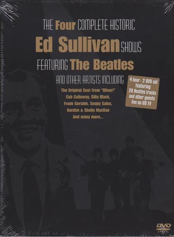 The Beatles - The Four Complete Historic Ed Sullivan Shows, Cd's en Dvd's, Ophalen of Verzenden, Zo goed als nieuw