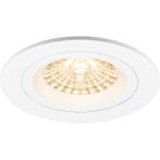 GU10 Inbouwspot Set - Mat Wit - Inbouw Rond - Philips -, Metaal of Aluminium, Nieuw, Ophalen of Verzenden, Led