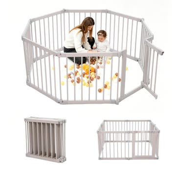 Japandi Beige Houten Inklapbare Grondbox Multifunctioneel 13, Verzenden, Nieuw