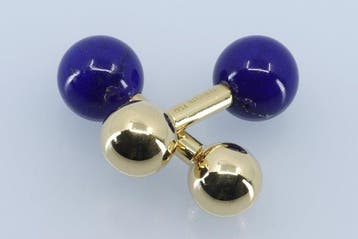 Tiffany & Co. - Manchetknopen - Vintage Lapis Lazuli -