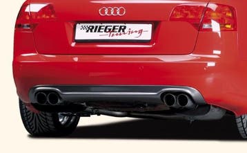 Achteraanzet Audi A4 B7 05-08 Avant Carbon Look, Auto-onderdelen, Ophalen of Verzenden, Nieuw