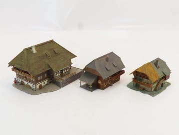 Faller H0 - 130366/130573/131324 - Modeltreingebouwen (3) -, Nieuw