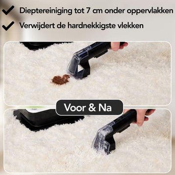2dekans | Brixy Professionele Tapijtreiniger -, Ophalen of Verzenden, Gebruikt