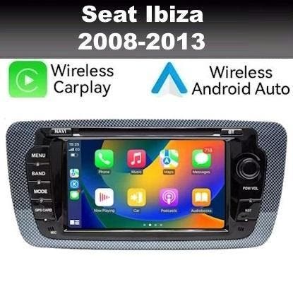Seat Ibiza 2008-2013 navigatie dab+android 14 apple carplay, Auto diversen, Autonavigatie, Nieuw, Ophalen of Verzenden