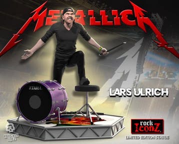 Metallica Rock Iconz Statue Lars Ulrich Limited Edition 2..., Verzamelen, Ophalen of Verzenden, Nieuw