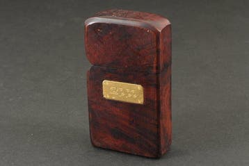 Zippo - Wood Finish - Aansteker - metaal, Verzamelen, Nieuw