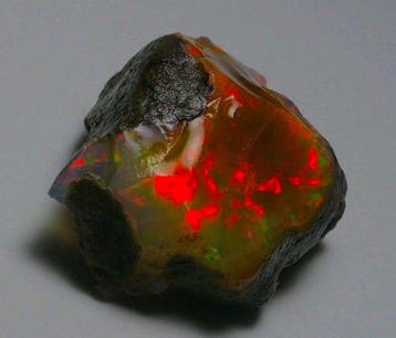 Ethiopische opaal ruwe- 22.09 g - (1)