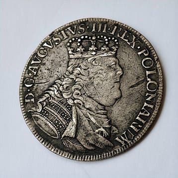 Polen. August III (1733-1763). Ort (18 Groszy) 1755