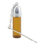 Spoon on Vial Brown Glass     Medium, Ophalen of Verzenden, Nieuw