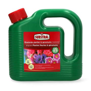 Bloeiende planten en geraniums voeding | Substral | 2 liter, Verzenden
