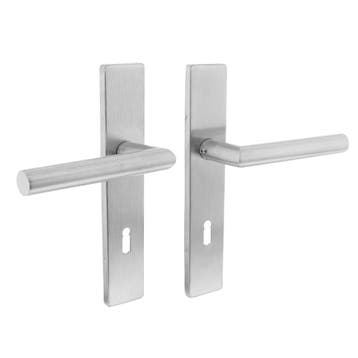 Intersteel Deurkruk Jura hoek 90° op rechthoekig schild, Verzenden, Nieuw