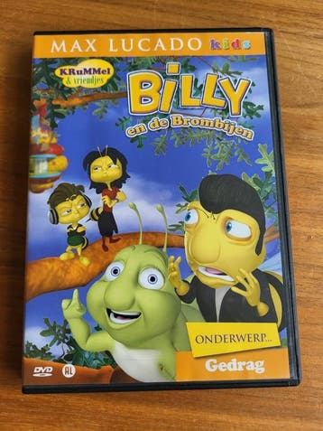 DVD - Krummel & Vriendjes - Billy En De Brombijen, Gebruikt, Verzenden, Alle leeftijden, Educatief