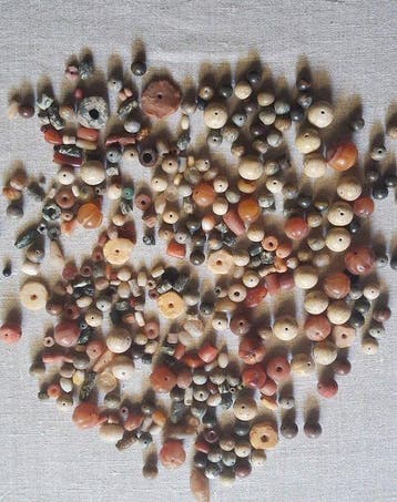 stenen kralen - Afrika (Zonder minimumprijs), Antiek en Kunst