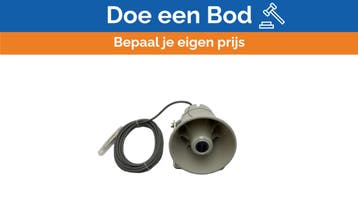 Bieden: Furuno Marine Loudspeaker CA-151S-ASSY 5W 8 Horn S, Ophalen of Verzenden, Nieuw, Kabel of Apparatuur