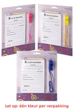 Politie bonnenboekje + fluit en potlood, Ophalen of Verzenden, Nieuw