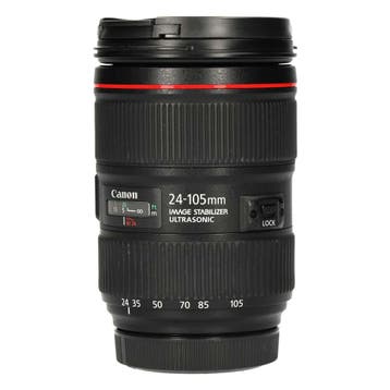 Canon EF 24-105mm f/4L IS USM II met garantie, Audio, Tv en Foto, Fotografie | Lenzen en Objectieven, Ophalen of Verzenden, Gebruikt