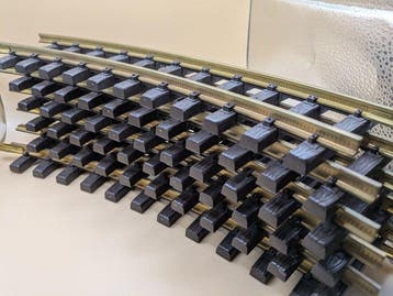 LGB G - 1100 - Modeltreinsporen (6) - 6 gebogen sporen, Nieuw
