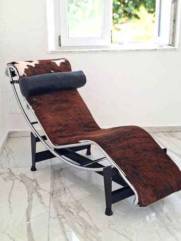 Cassina - Le Corbusier - Chaise longue - LC4 - Staal,