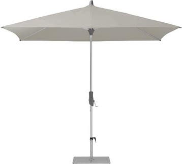 Glatz Alu Twist easy 250x200cm ash - Parasol, Tuin en Terras, Nieuw