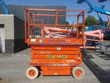 Veiling: Schaarhoogwerker SkyJack SJ3219 Elektrisch 7.81m, Ophalen