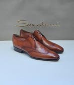 Santoni - Veterschoenen - Maat: EU 44, EU 43.5, Kleding | Heren, Schoenen, Nieuw