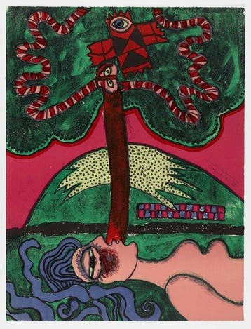Corneille (1922-2010) - Ecstatic tree