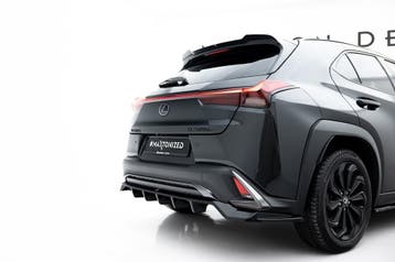 Maxton Diffuser Splitter Lexus UX F-Sport Mk1 - Rood, Auto diversen, Tuning en Styling, Verzenden