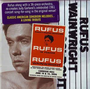 cd - Rufus Wainwright - Rufus Does Judy At Carnegie Hall, Verzenden, Zo goed als nieuw