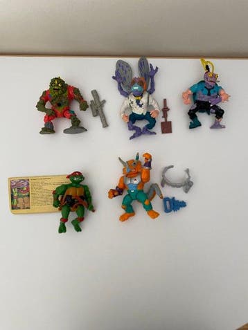 playmates - Action figure Turtles TNMT - 1980-1990 - V.S., Antiek en Kunst