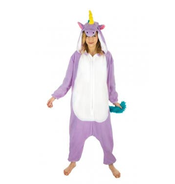 Paarse Unicorn Onesie 164cm, Ophalen of Verzenden, Nieuw