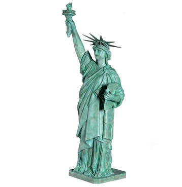 Vrijheidsbeeld Statue of Liberty Beeld 1.15 Meter, Verzamelen, Beelden en Beeldjes, Ophalen, Gebruikt