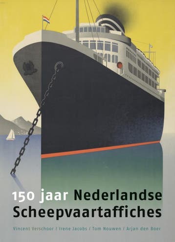 150 Jaar Nederlandse Scheepvaartaffiches | Nieuw, Ophalen of Verzenden, Nieuw, Vincent Verschoor; Irene Jacobs; Tom Nouwen; Arjan Boer