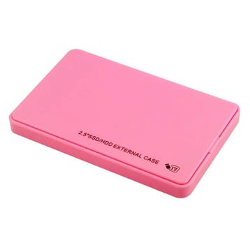 Roze Plug and Play SSD / HDD 2.5 externe harde schijf, Nieuw