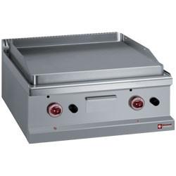 Braadplaat | RVS gas | 70x70xh25/32 cm HorecaTraders, Verzenden, Nieuw in verpakking