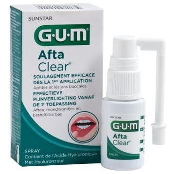 GUM Aftaclear spray 15 ML, Verzenden, Nieuw