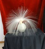 Bureaulamp - Ijzer, Glas - vezeloptische tafellamp, Antiek en Kunst