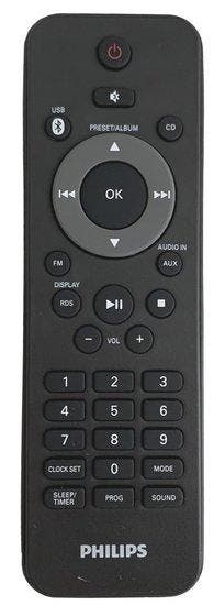 Afstandsbediening Philips BTM5000, Audio, Tv en Foto, Afstandsbedieningen, Origineel, Nieuw, Ophalen of Verzenden