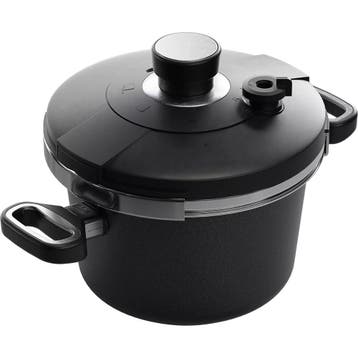 AMT Gastroguss Drukpan set – Ø 22 cm – Non-stick – In, Ophalen of Verzenden, Nieuw, Aluminium