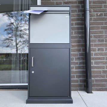 Mega Pakketbrievenbus – XXXL PakketPanda Multibox, Verzenden, Nieuw, Rvs