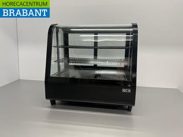 HCB Koelvitrine Gebaksvitrine 100 liter 230V Horeca, Ophalen of Verzenden, Nieuw in verpakking