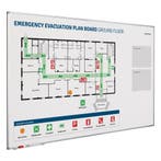 Whiteboard Evacuatie verbeterbord - 60x90 cm, Ophalen of Verzenden, Nieuw in verpakking
