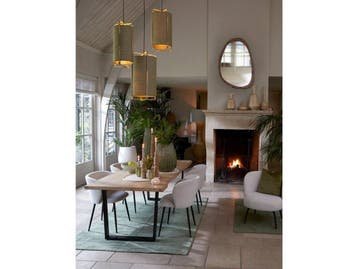 Light & living Sendai - Hanglamp - Ø42 x 70 cm - groen met, Huis en Inrichting, Lampen | Hanglampen, Verzenden, Nieuw