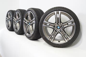 BMW 1 2 serie F40 F41 F42 F43 F44 2 serie Gran Coupe 556M 18, 18 inch, Gebruikt, Velg(en), Winterbanden