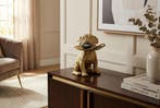 Decoratief beeldje van een bulldog, 32 cm, spaarpot met, Ophalen of Verzenden, Nieuw