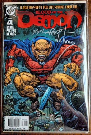 Blood of the Demon #1 2005 Vintage Comics - Signed by Nekros, Nieuw